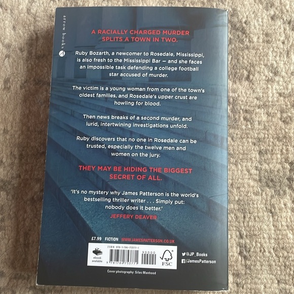 📚 4/20$ 📚 Juror No. 3 - James Patterson - Picture 2 of 4